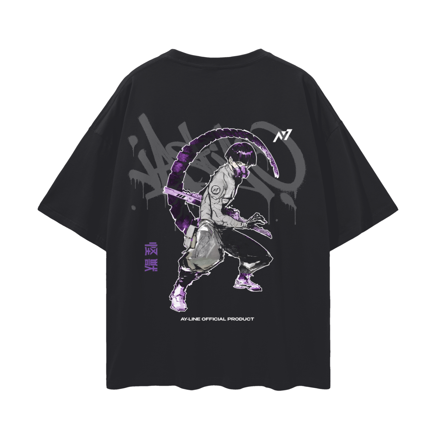 T-shirt Streetwear Violet Venom