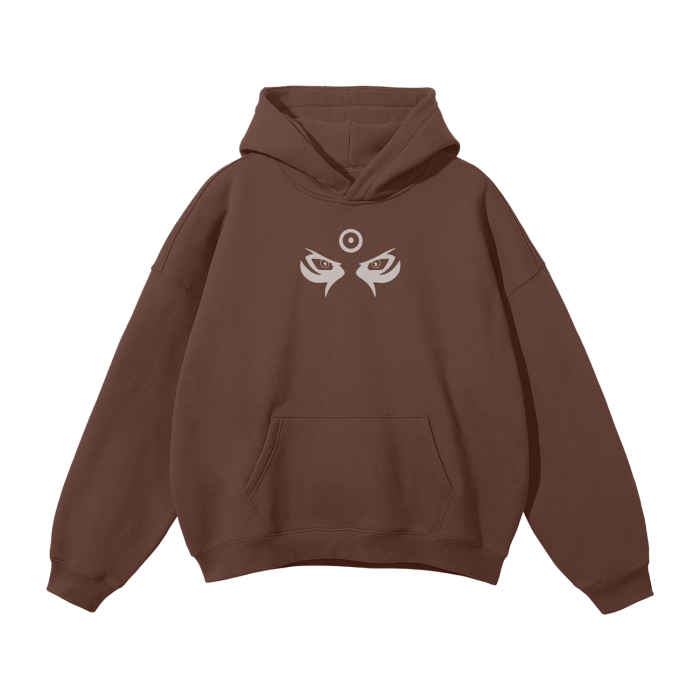 Hoodie Streetwear Nature’s Heart Marron