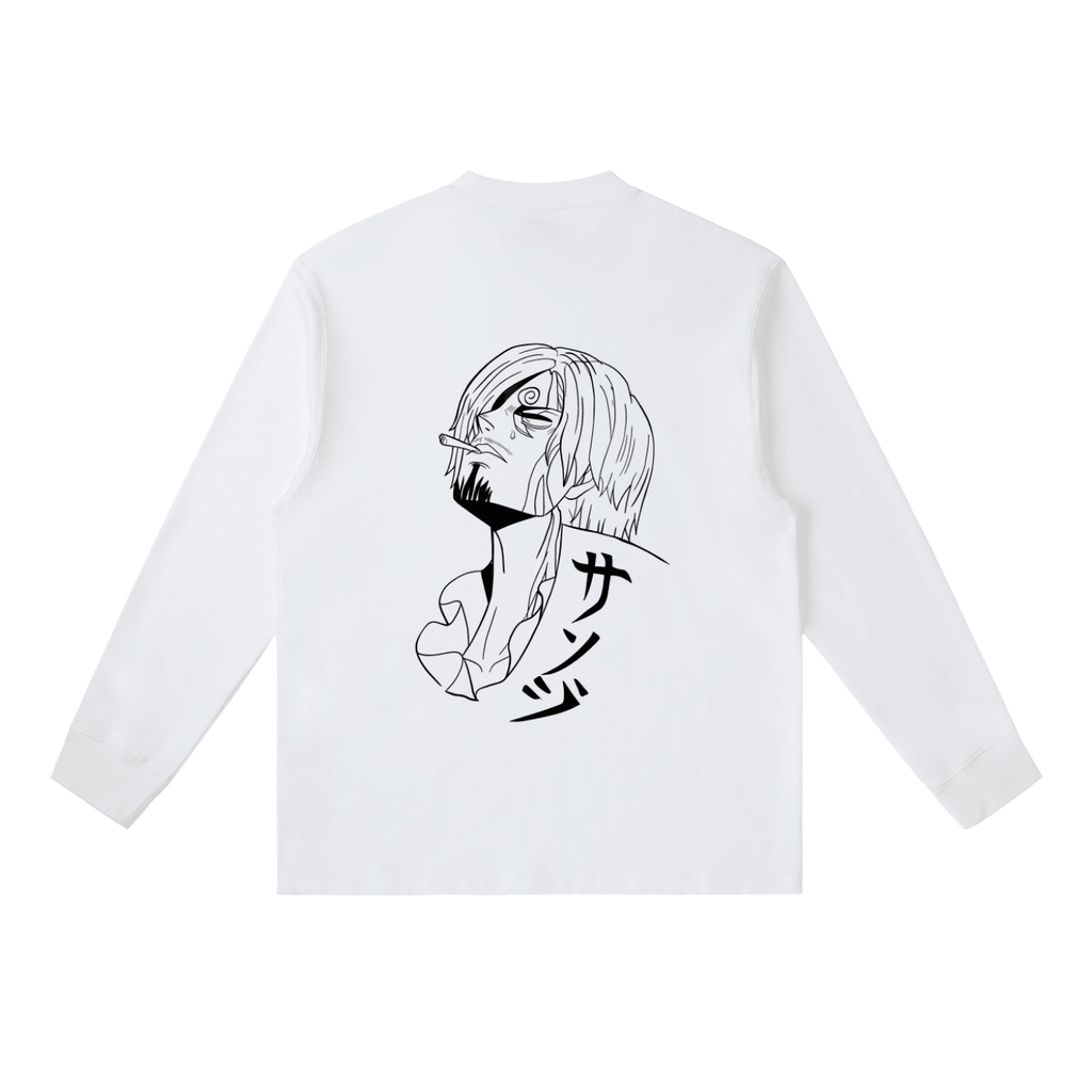 Manches longues Crewneck Black Leg