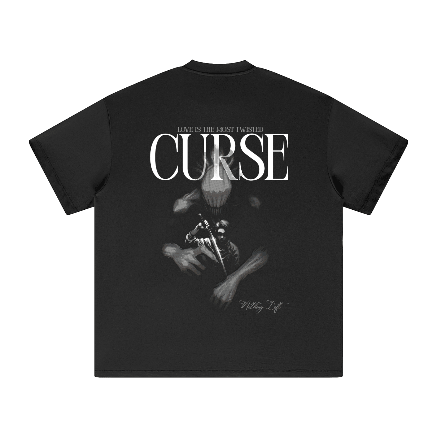 T-shirt Streetwear Heavyweight CURSE