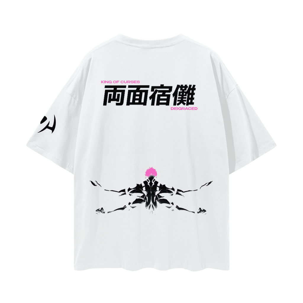 T-shirt Streetwear King of Curses White