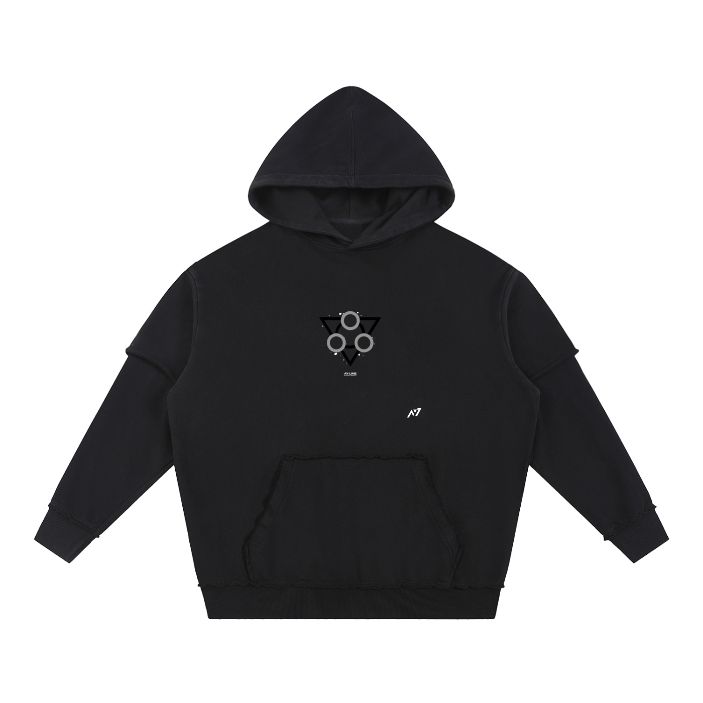 Hoodie Streetwear Déchiré Scrap God