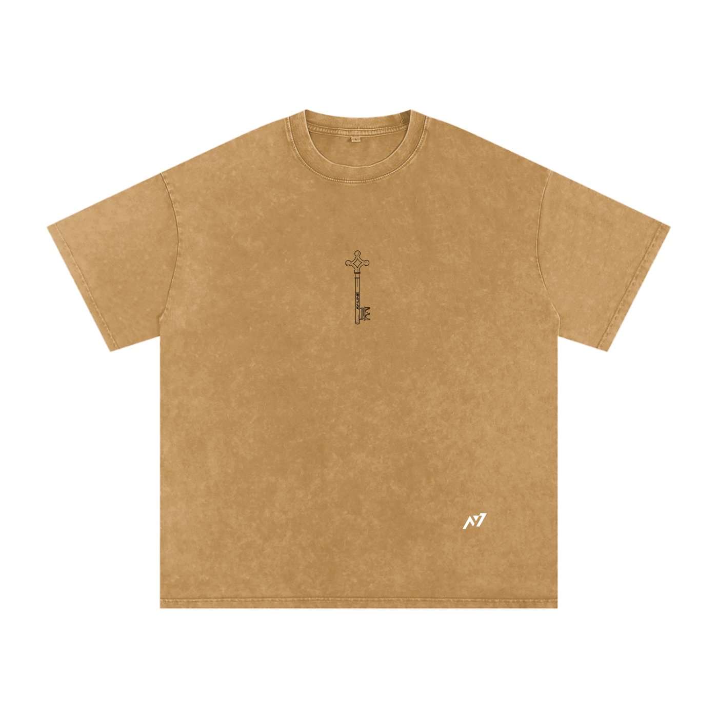 T-shirt Streetwear The Unforgiven Path Délavé