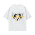 T-shirt Streetwear Code of Death Blanc