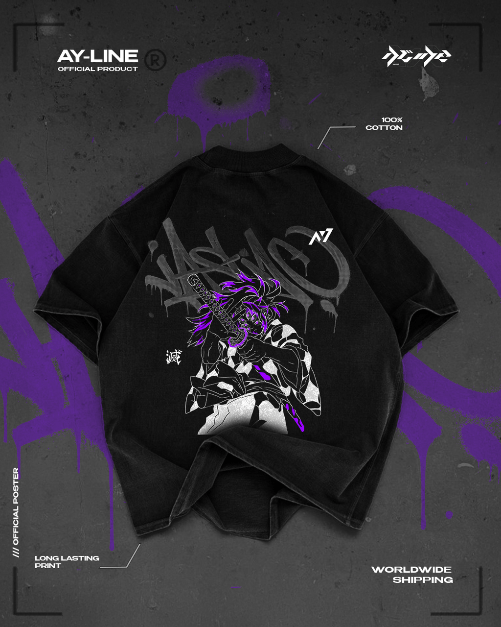T-shirt Streetwear Breath of the Moon