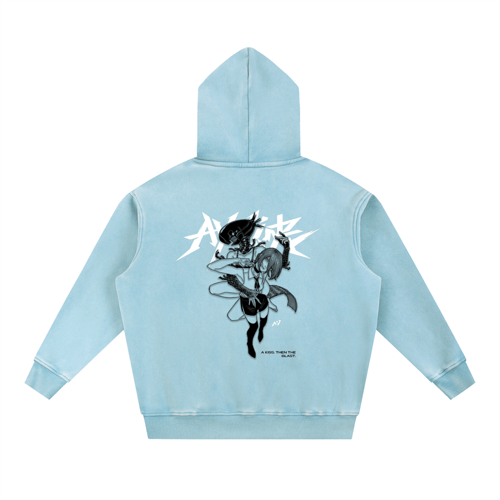 Hoodie Streetwear Blowback Délavé