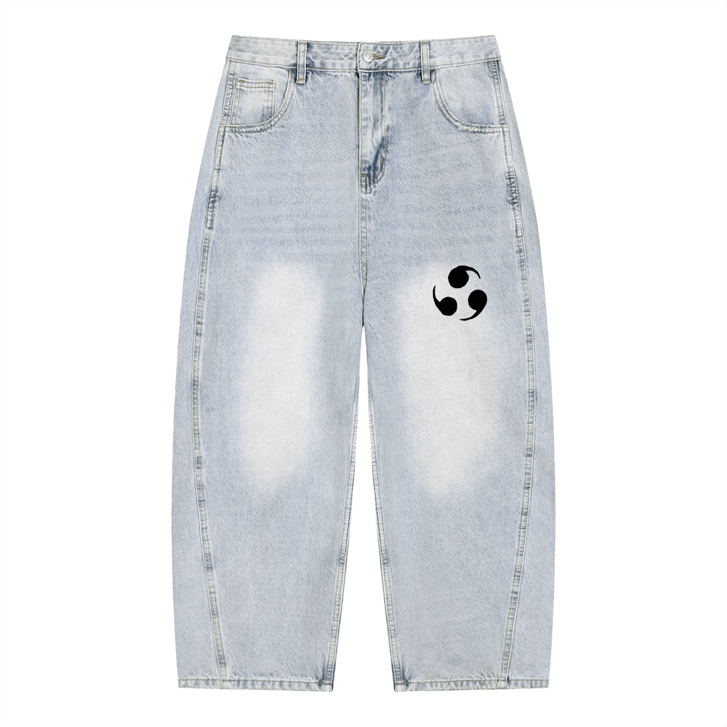 Jeans Barrel Leg Thunder God