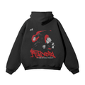 Hoodie Streetwear Black Flash