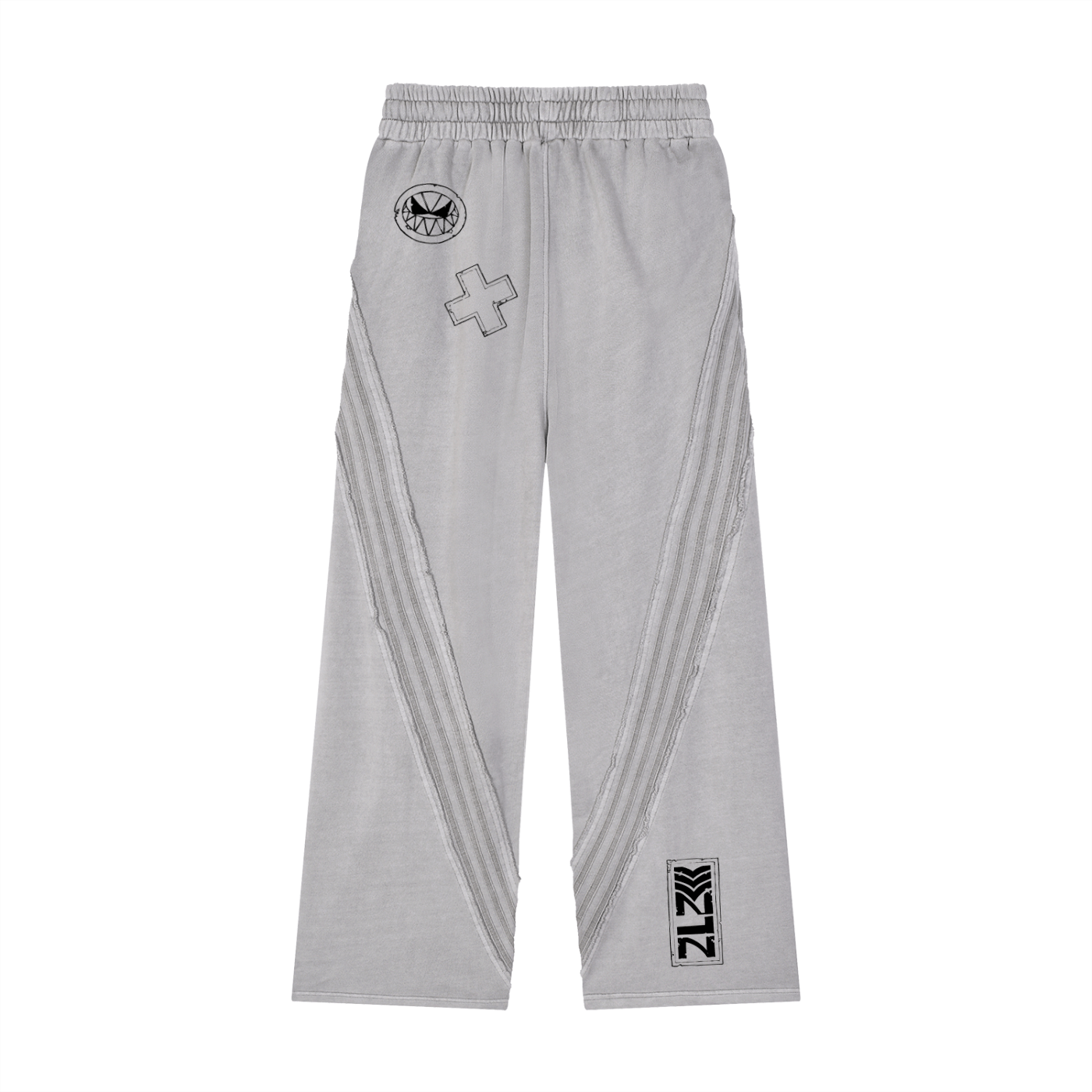 Pantalon Snow Délavé Tape Raw Edge