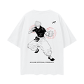 T-shirt Streetwear The Strongest Blanc