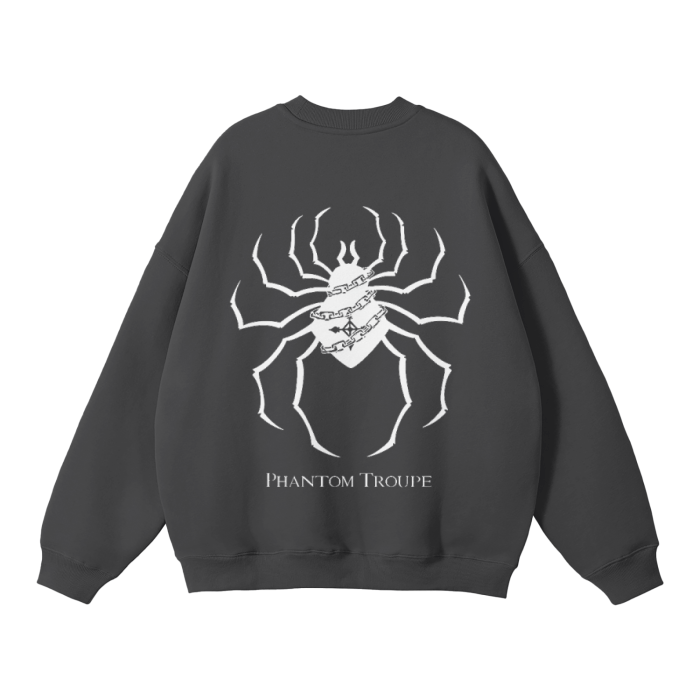 Sweatshirt Streetwear Phantom Troupe Gris