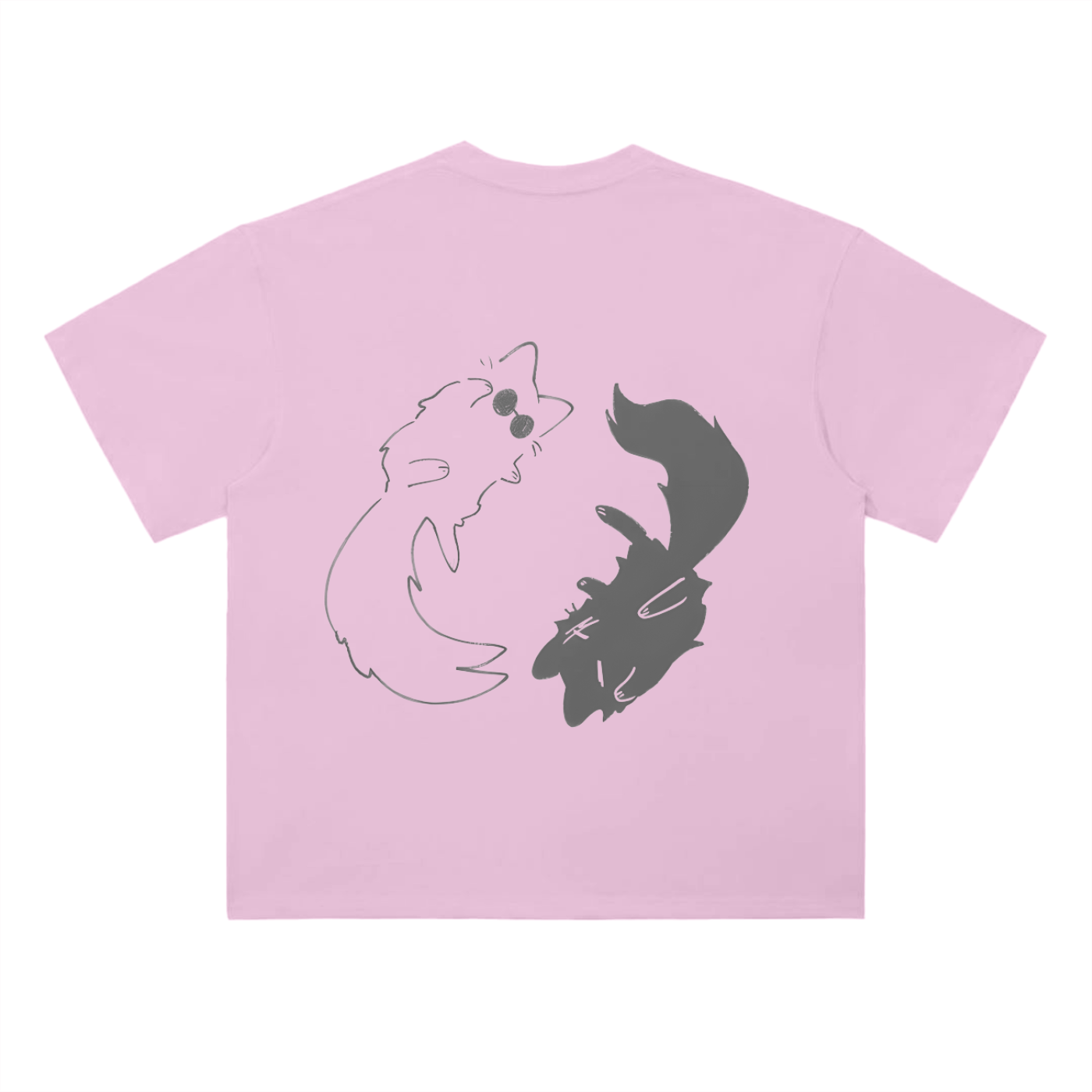 T-shirt Streetwear Purr-gatory Sorcerers