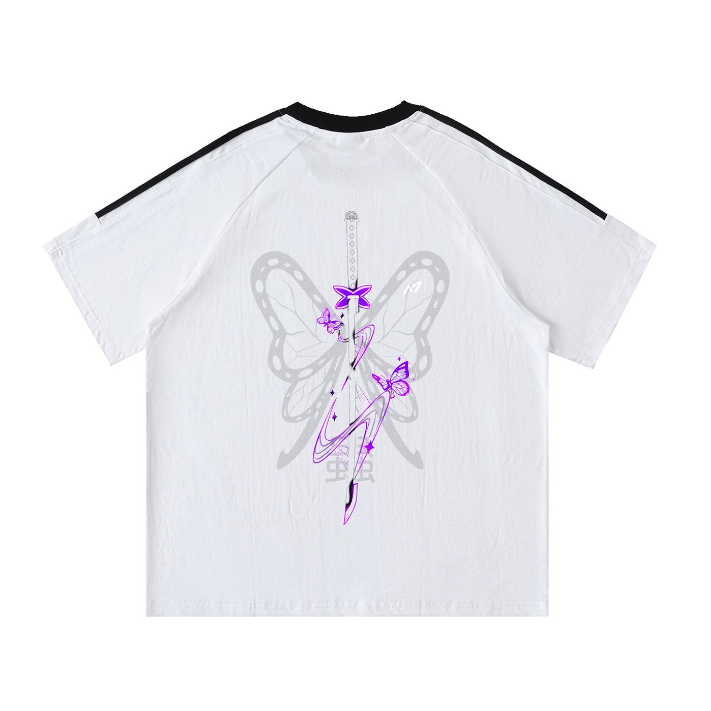 T-shirt Streetwear Crewneck Butterfly Fang