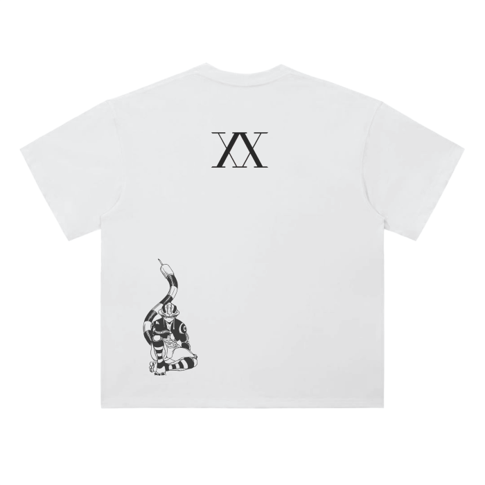 T-shirt Streetwear King of Chimera Ants Blanc Heavy Weight