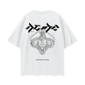 T-shirt Streetwear Serpent Throne Blanc