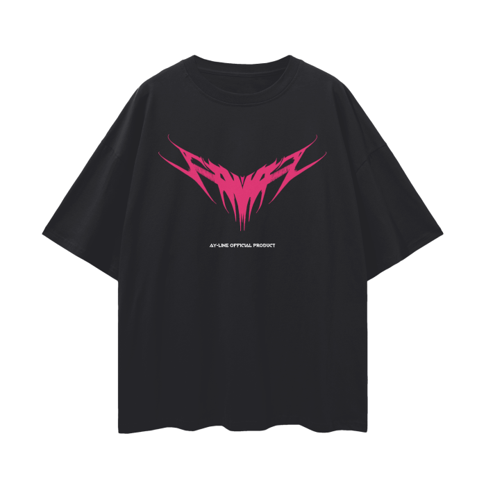 T-shirt Streetwear Control Devil Noir