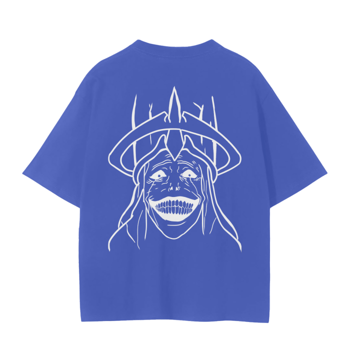 T-shirt Streetwear God Statue Bleu