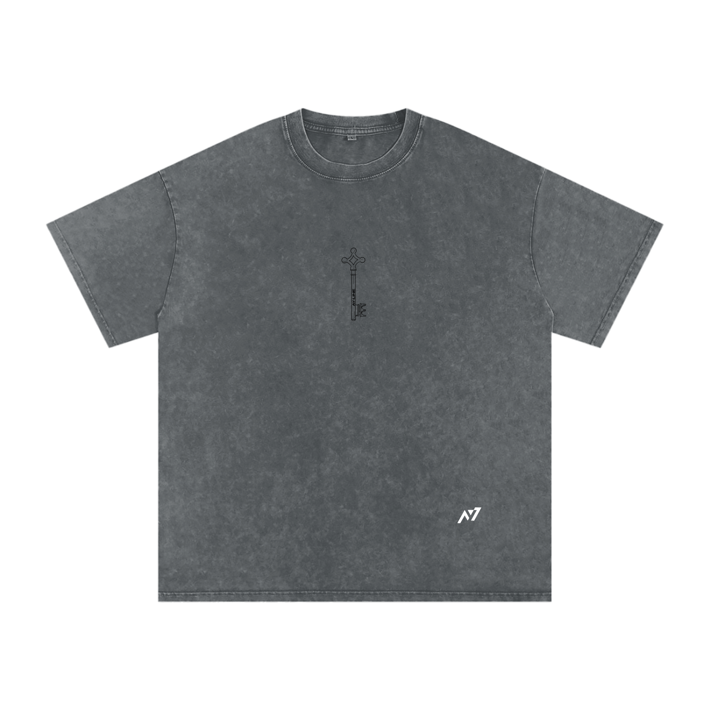 T-shirt Streetwear The Unforgiven Path Délavé