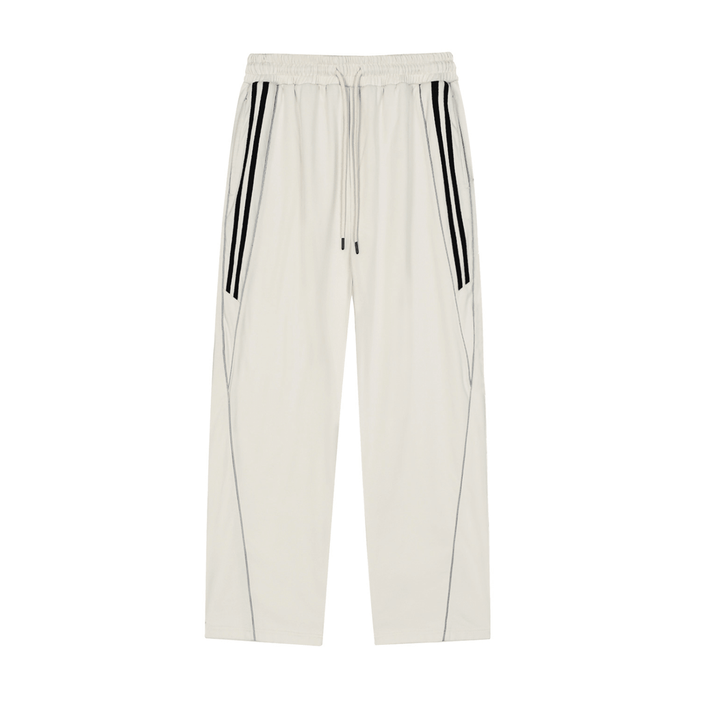 Pantalon Stray Collector White