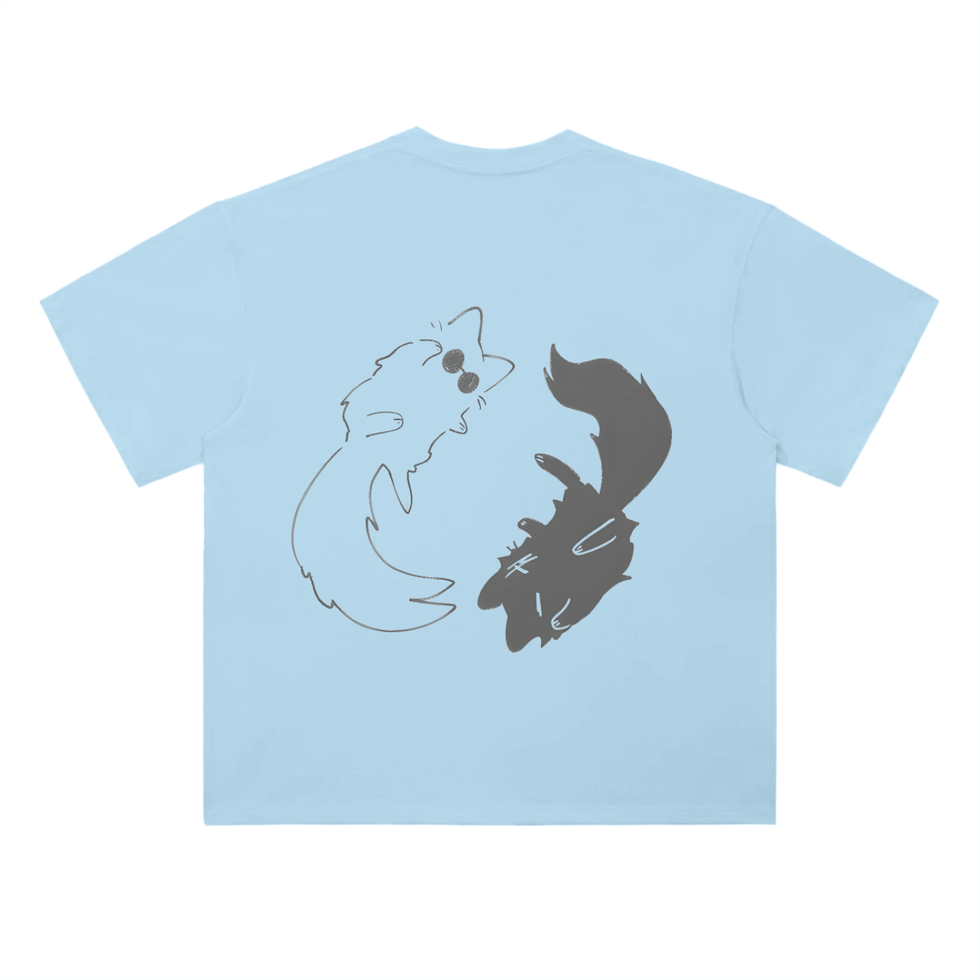 T-shirt Streetwear Purr-gatory Sorcerers