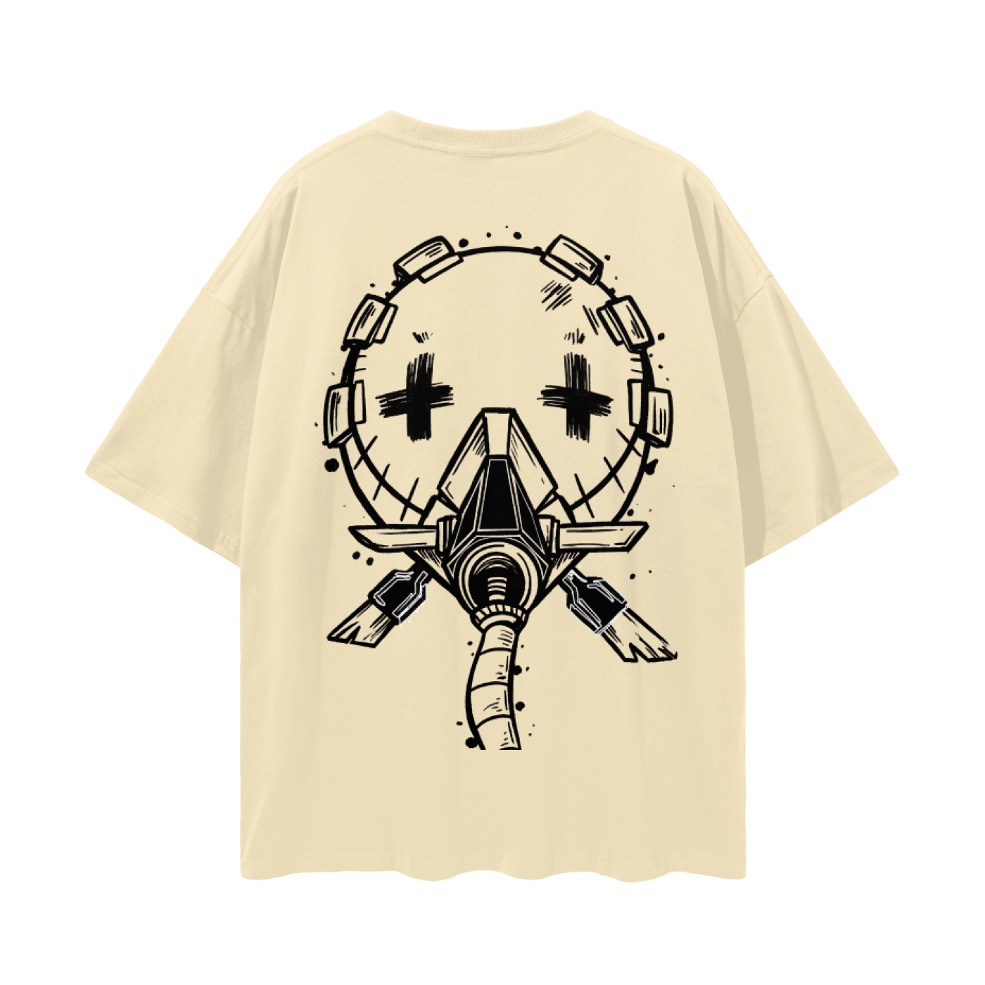 T-shirt Streetwear Masked Outcast
