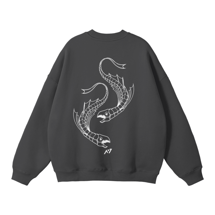 Sweatshirt Streetwear Dark Charisma Fish