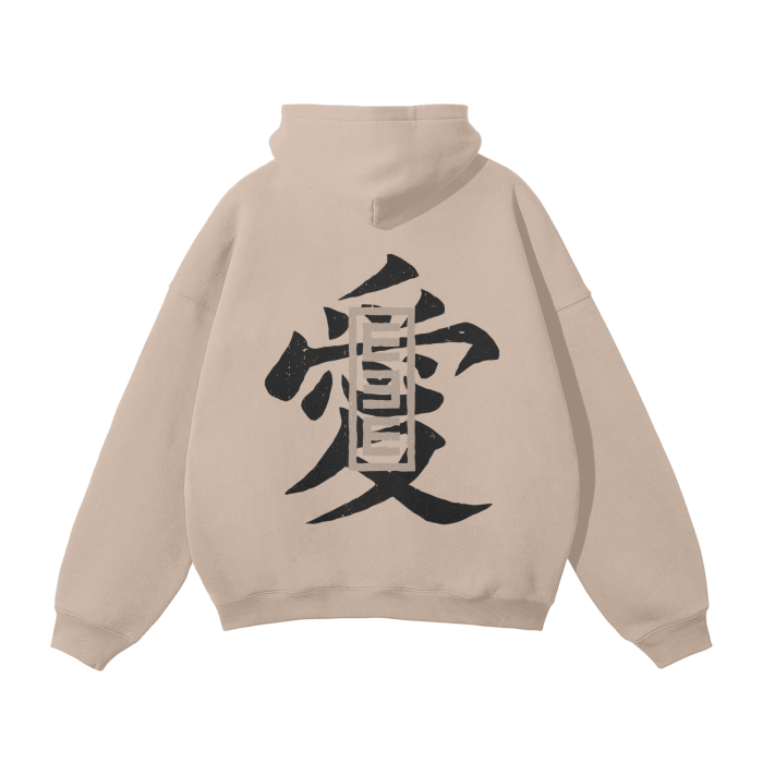 Hoodie Streetwear Sand Tempest Beige