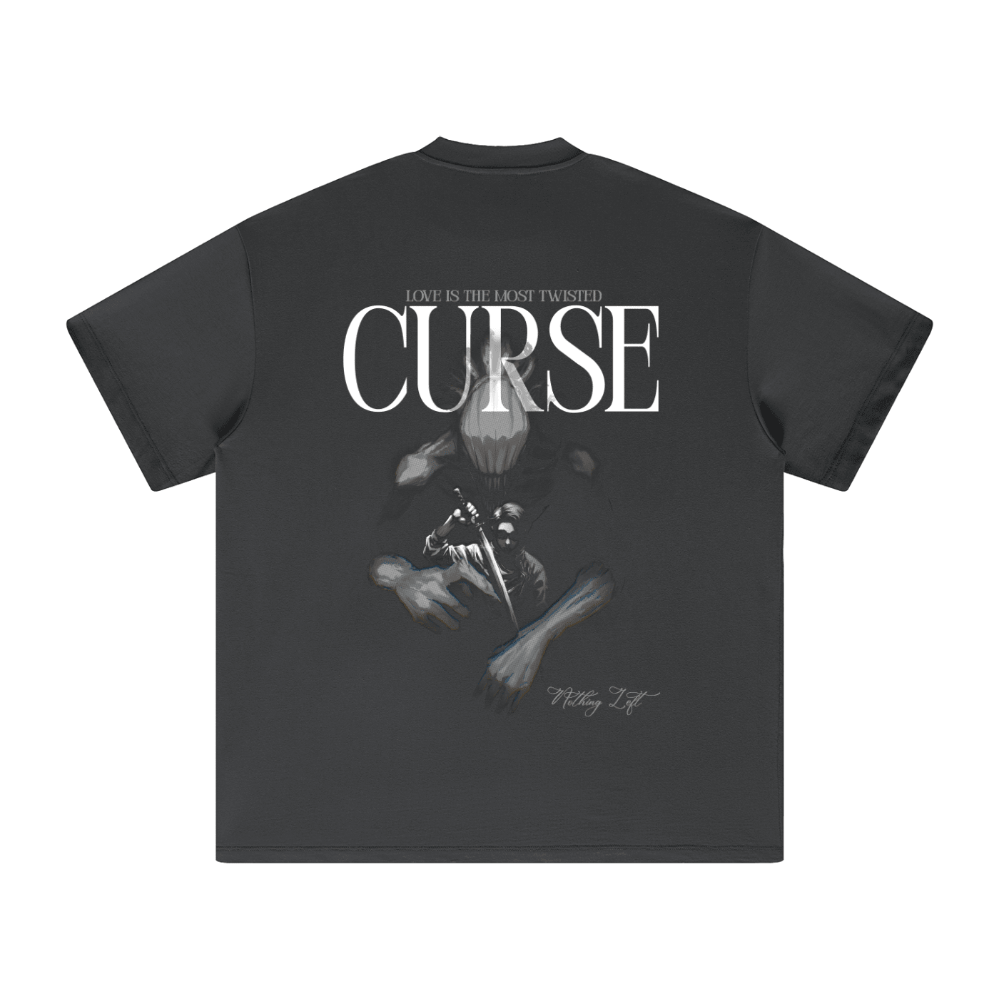 T-shirt Streetwear Heavyweight CURSE
