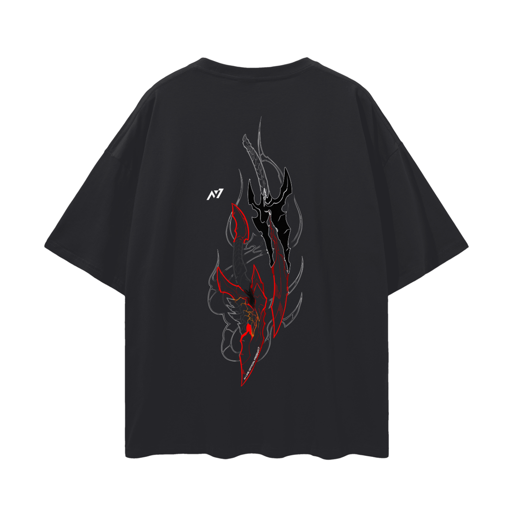 T-shirt Streetwear Wrath Dagger