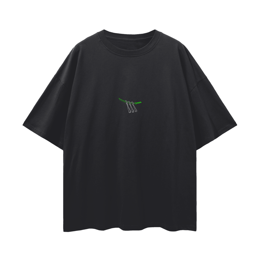 T-shirt Streetwear Wrath Carved