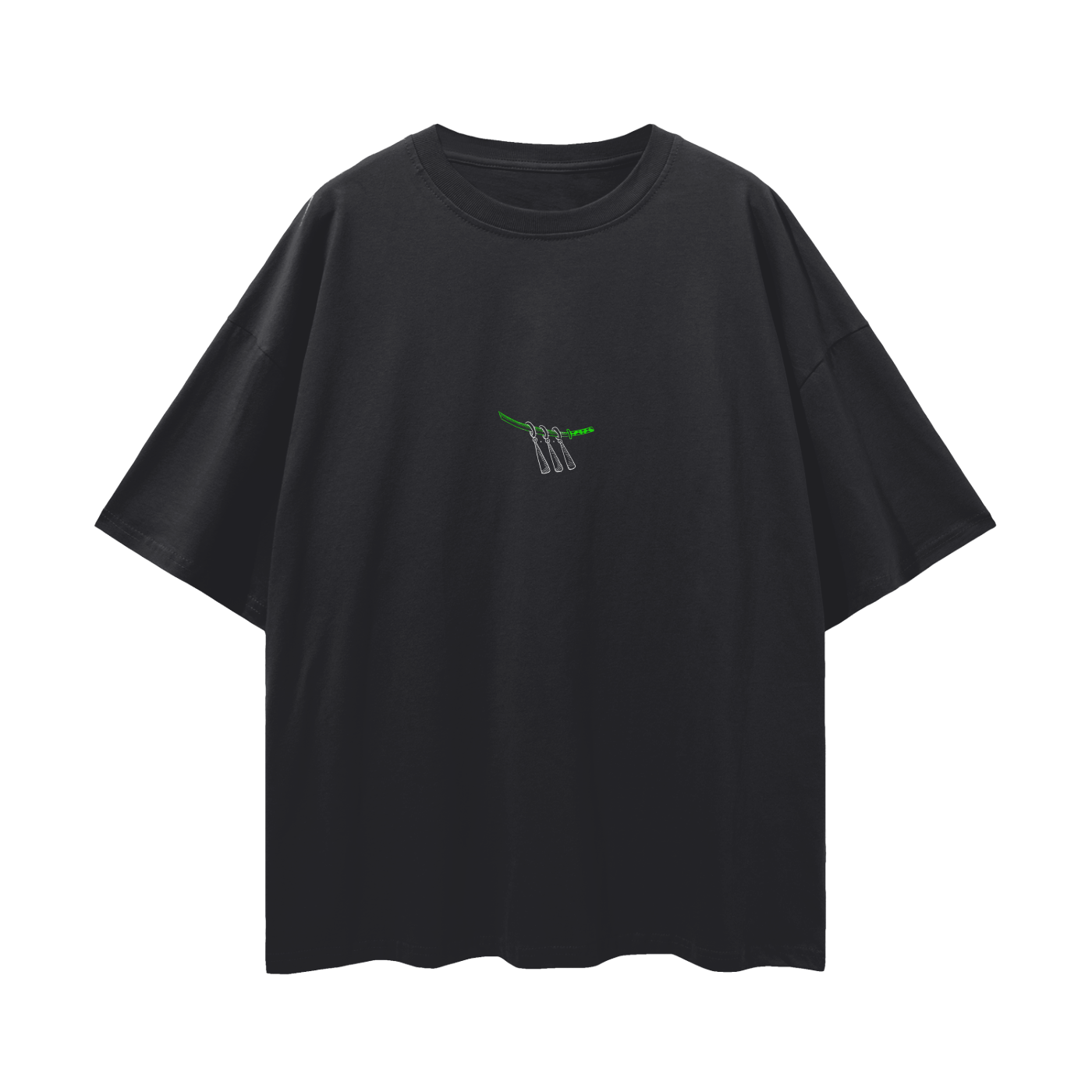 T-shirt Streetwear Wrath Carved