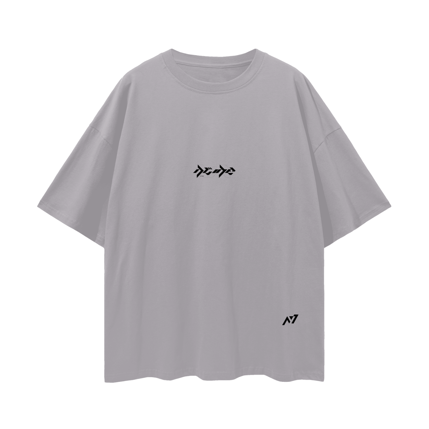 T-shirt Streetwear Wings of Destruction Blanc&Gris