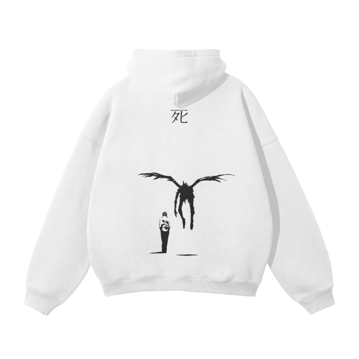 Hoodie Streetwear Genius of the Note Blanc