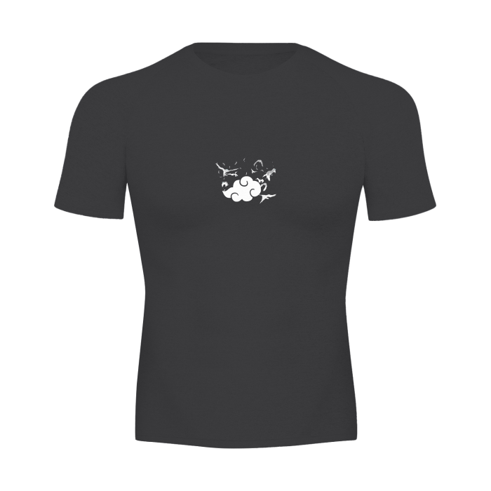 T-shirt de compression Dark Raven 2.0 Noir