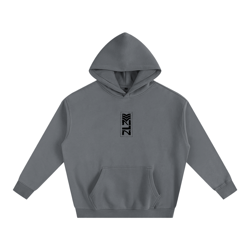 Hoodie Streetwear Masked Outcast White/Grey