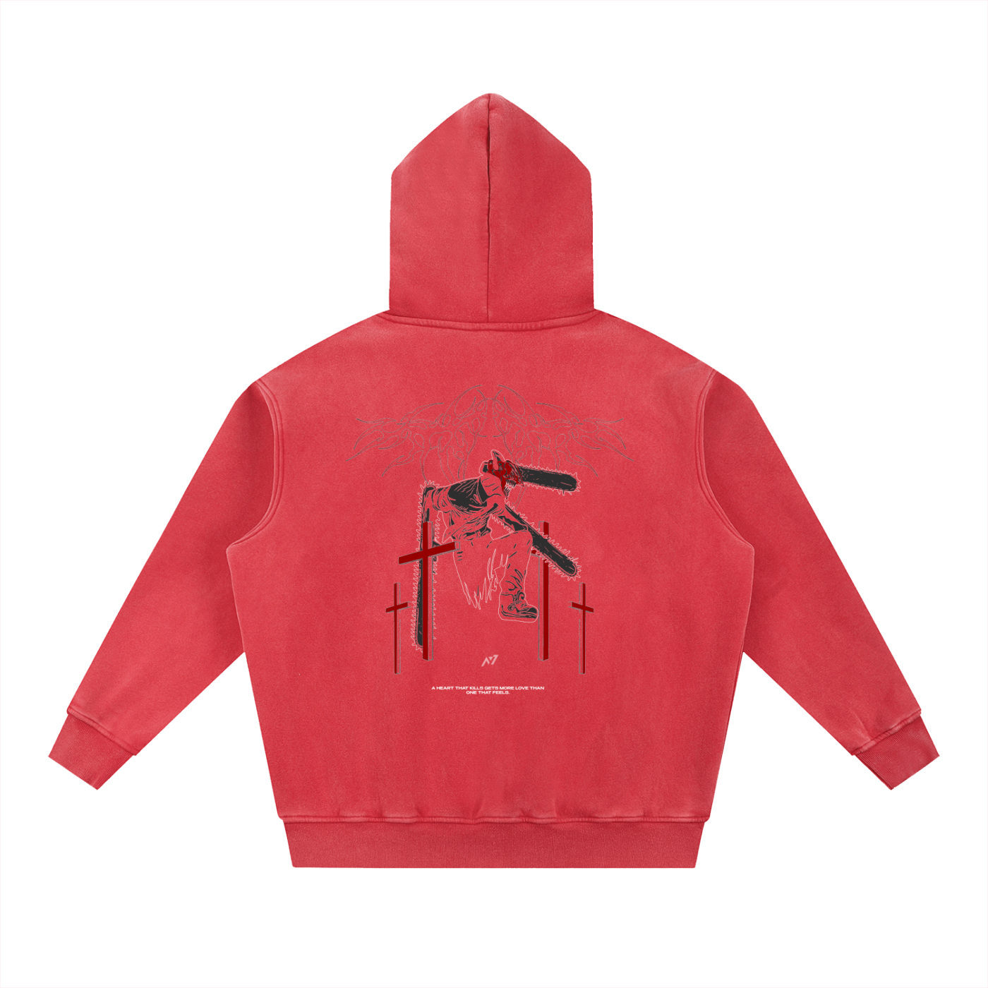 Hoodie Délavé Saint of Violence