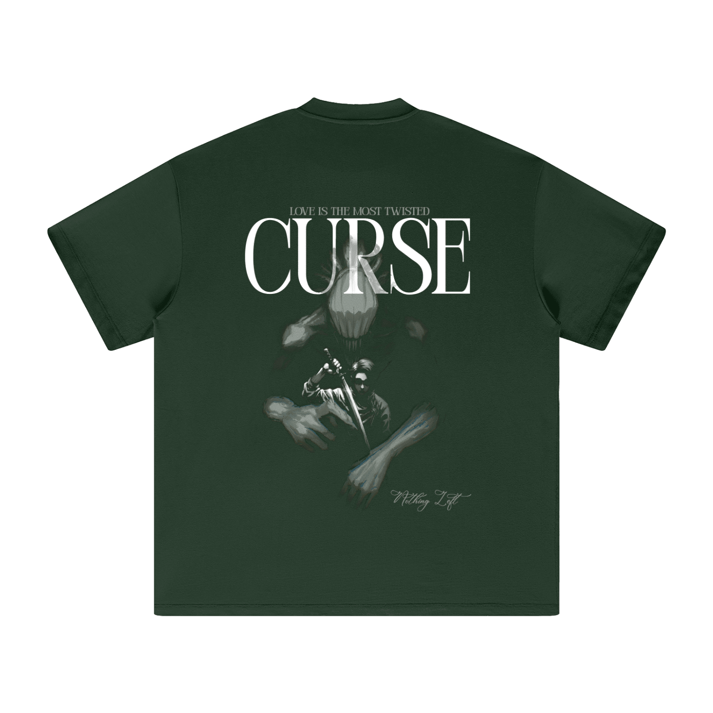 T-shirt Streetwear Heavyweight CURSE