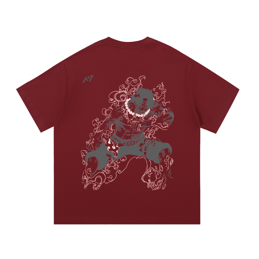 T-shirt Streetwear Fire Fist