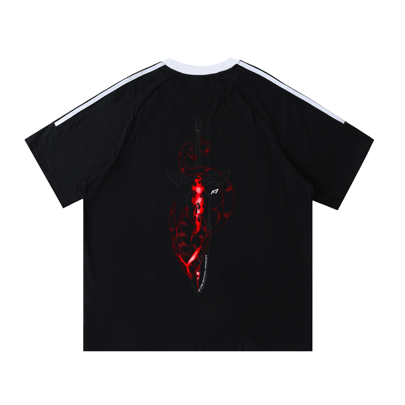 T-shirt Streetwear Crewneck Demonic Blade