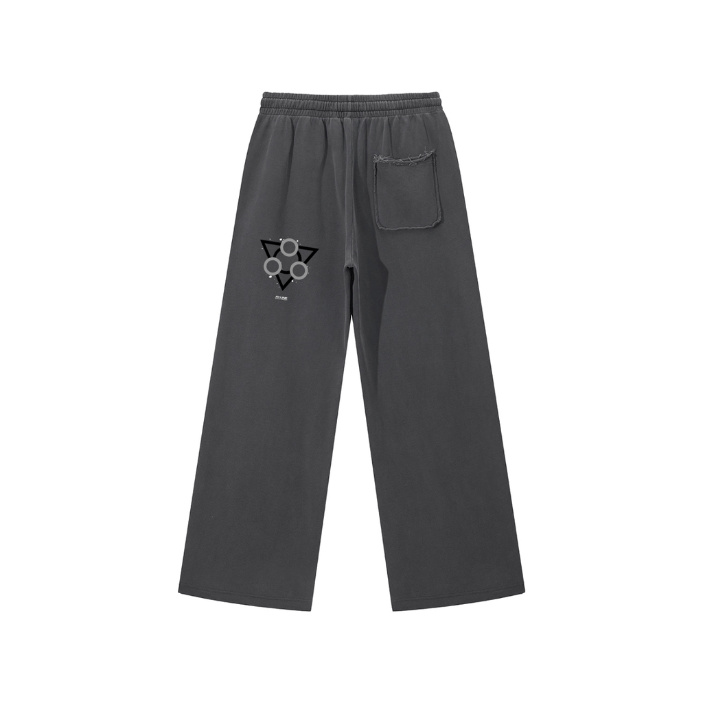 Pantalon Snow Délavé Raw Edge