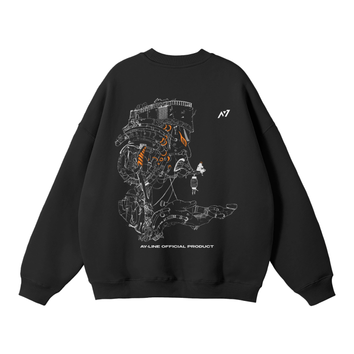 Sweatshirt Streetwear Cycle of Despair Noir