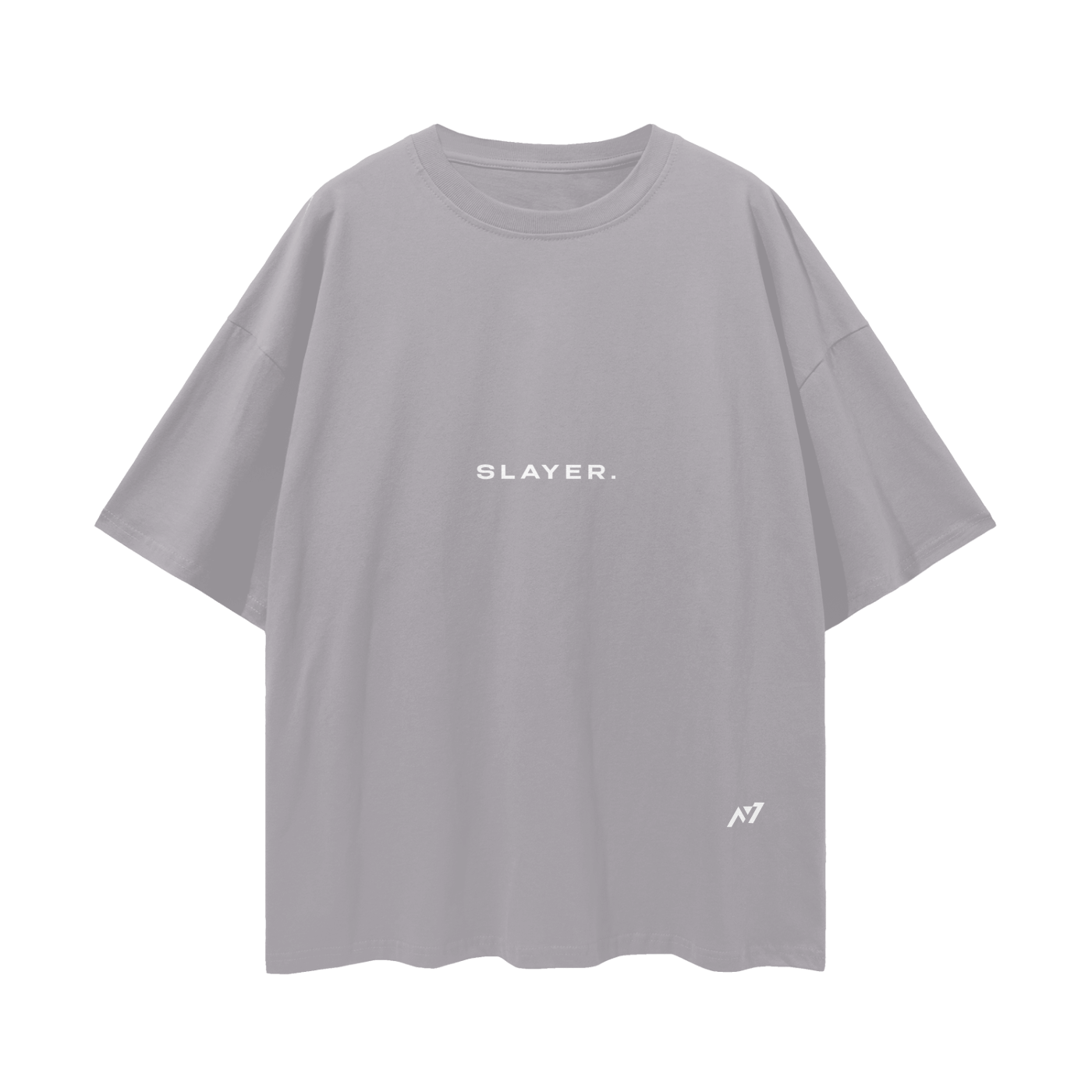 T-shirt Streetwear Grounded Soul Gris