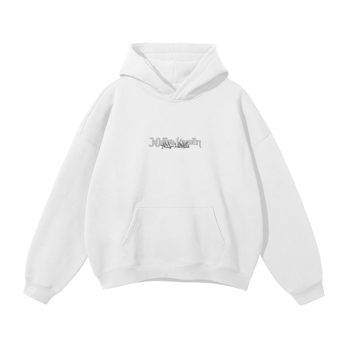 Hoodie Streetwear The Strongest Blanc