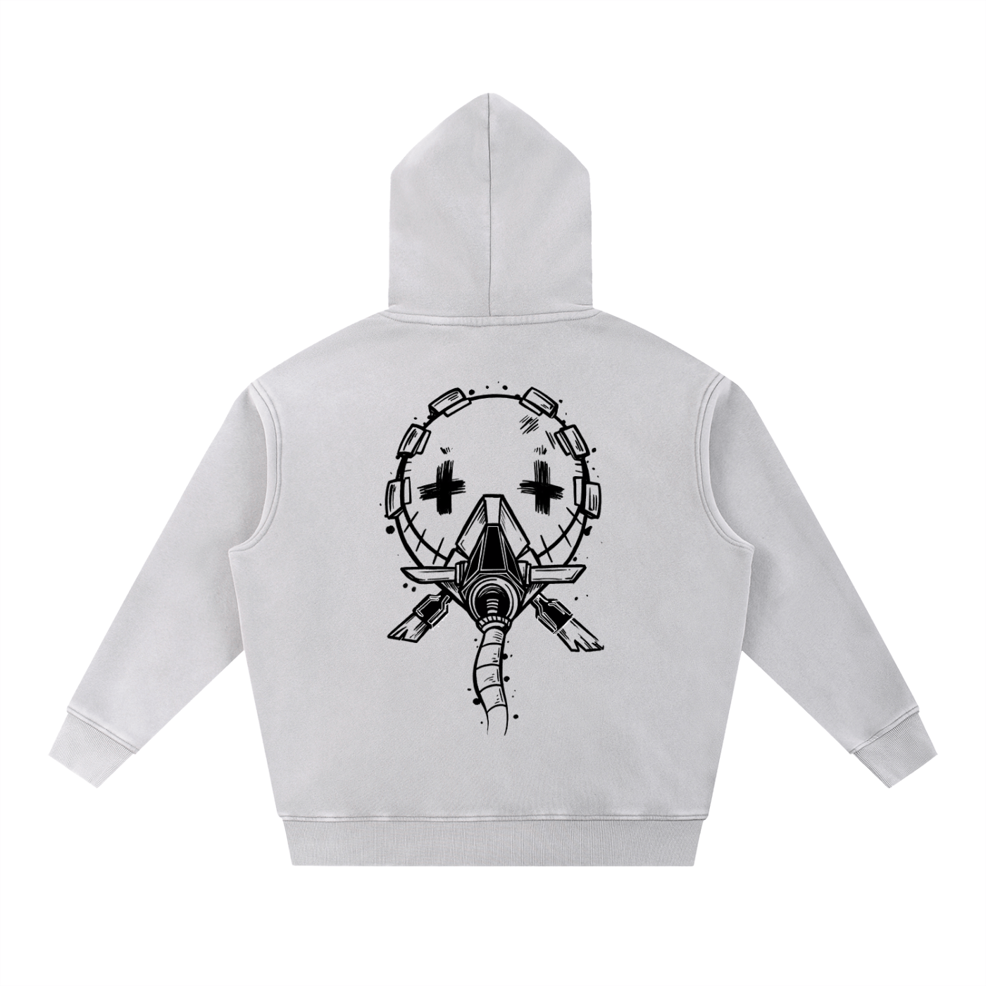 Hoodie Délavé Masked Outcast