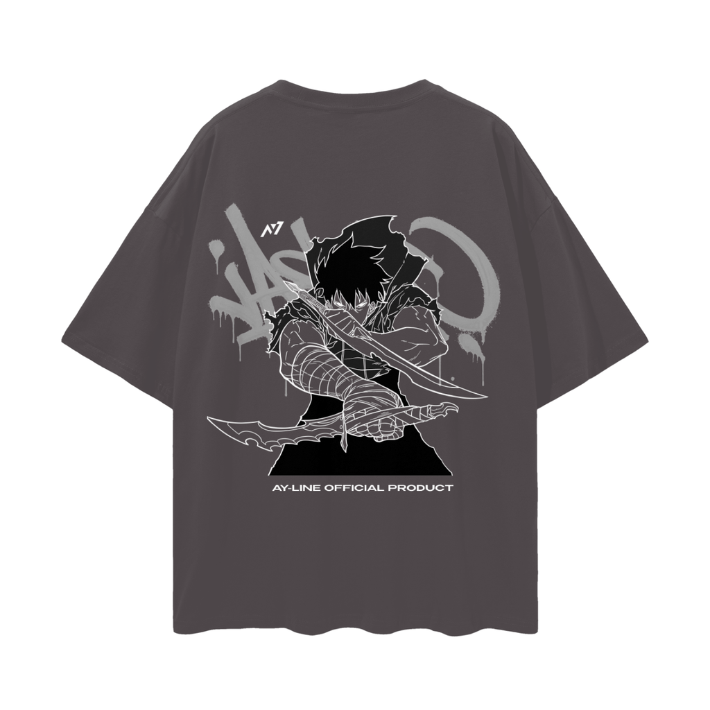 T-shirt Streetwear Rank E Hunter