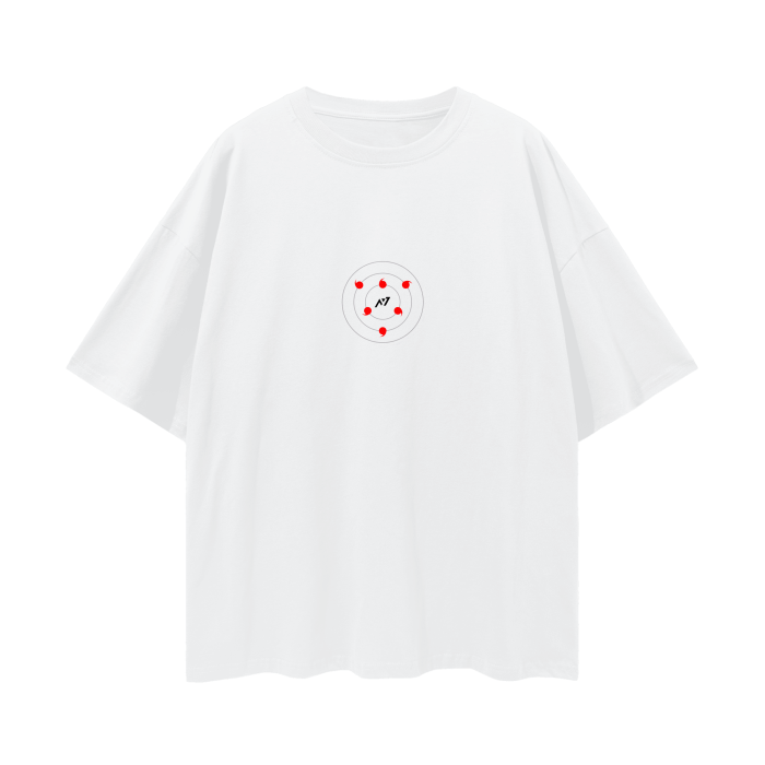 T-shirt Streetwear Eye of the Moon Blanc