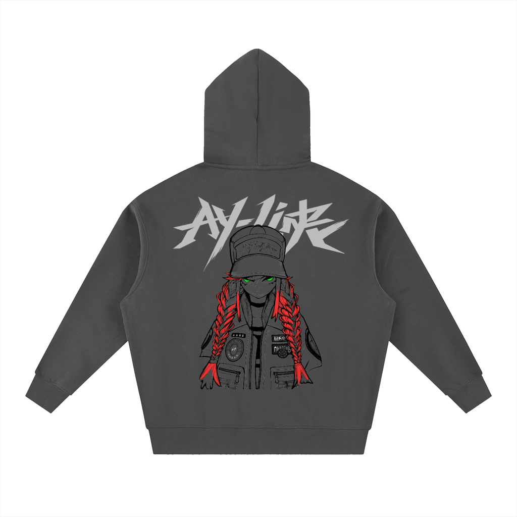 Hoodie Streetwear Emerald Glare