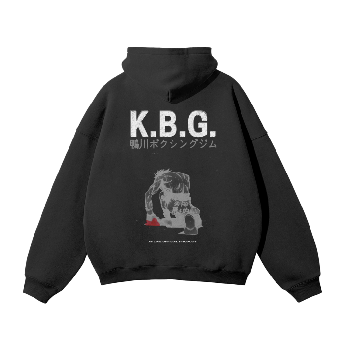 Hoodie Streetwear Rising Knockout 2.0 Noir