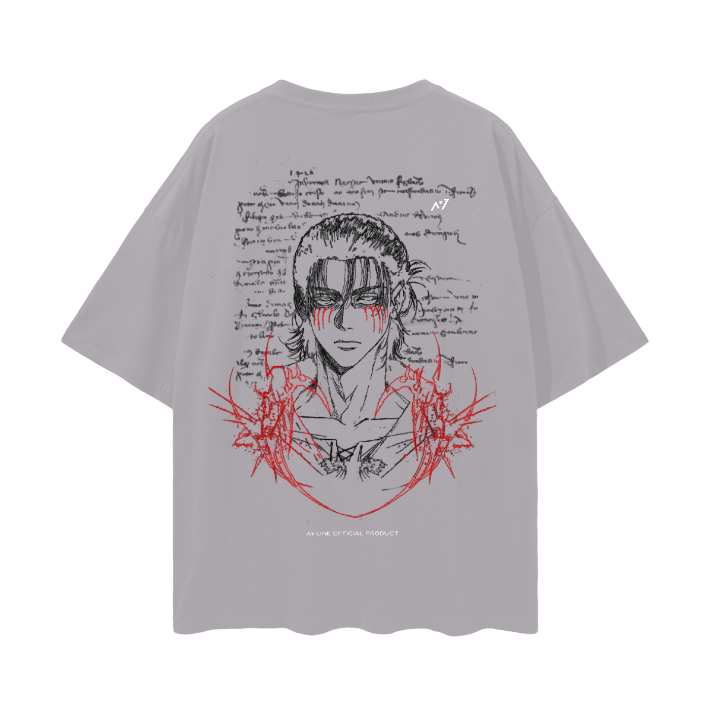 T-shirt Streetwear The Unforgiven Path Gris