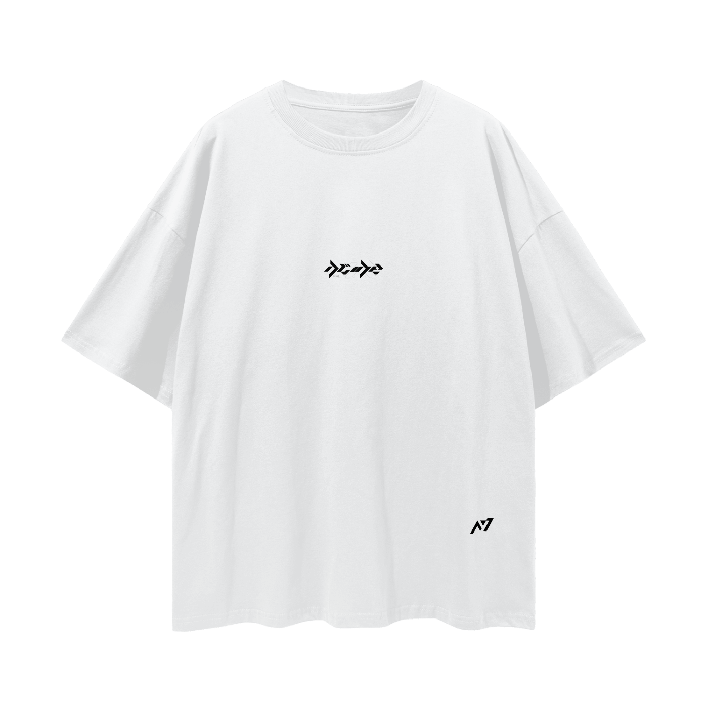 T-shirt Streetwear Code of Death Blanc